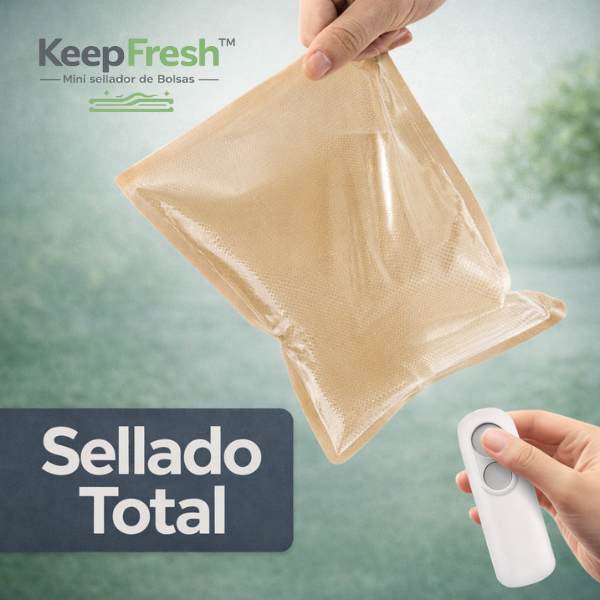 KeepFresh™ - Mini Sellador de Bolsas