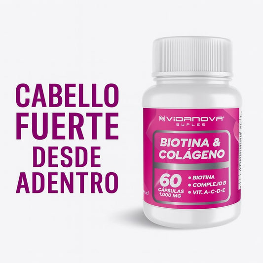 Biotina + Colágeno: "Belleza Visible Desde Adentro"