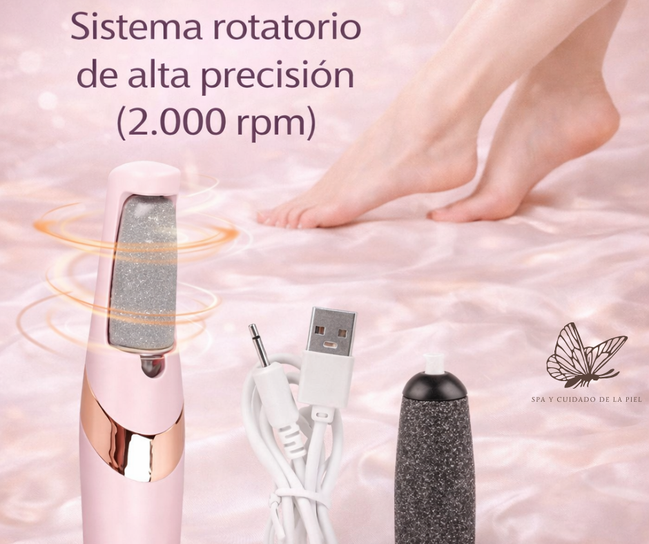 Removedor de callos Eléctrico - Pies suaves y renovados!