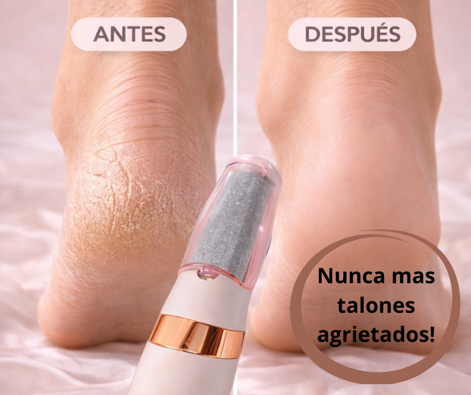 Removedor de callos Eléctrico - Pies suaves y renovados!