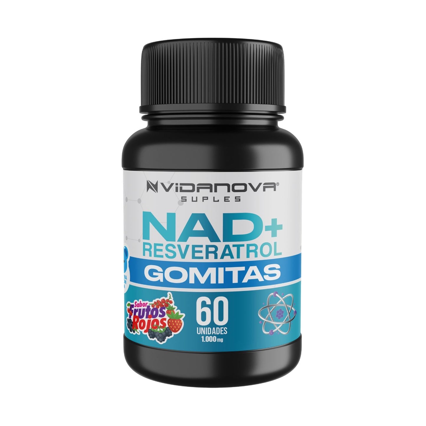 NAD+ Resveratrol- "Activa tu energía celular y rejuvenece desde adentro " (Gomitas)