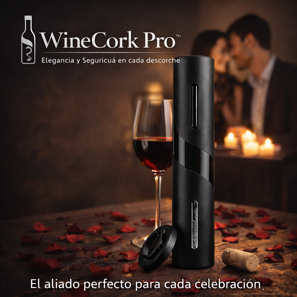 WineCork Pro™ - Elegancia y Seguridad en cada Descorche