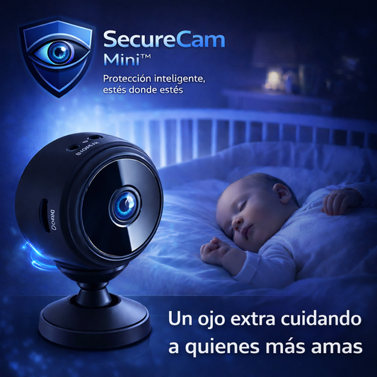 SecureCam Mini™ -™ “Protección Inteligente, estés donde estés”