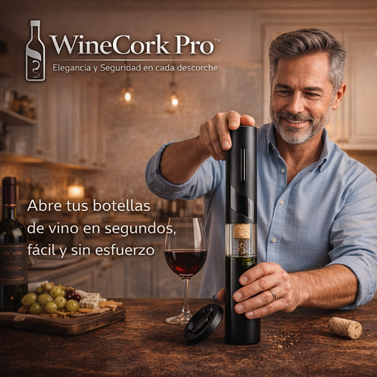 WineCork Pro™ - Elegancia y Seguridad en cada Descorche