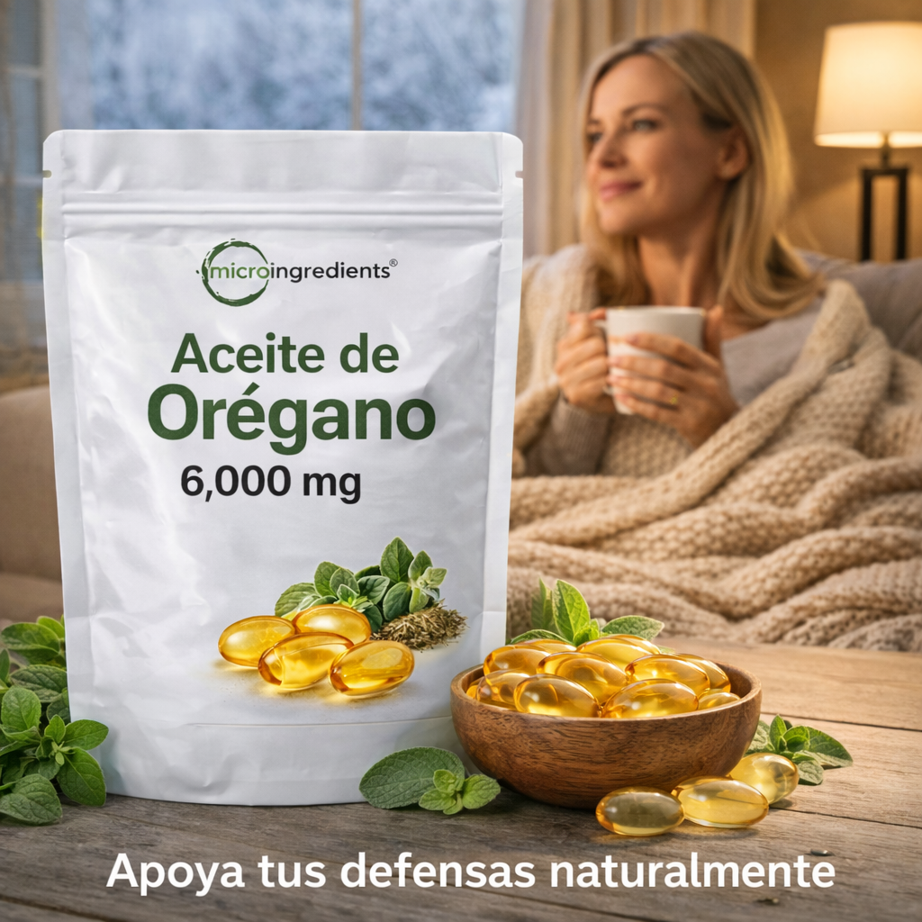 Aceite de Orégano 6.000 mga + Aceite de Semilla Negra