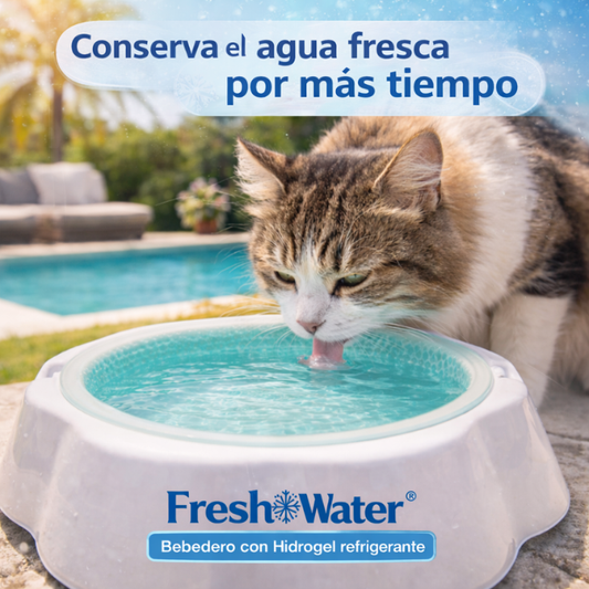 FRESHWATER- Bebedero HidroGel Refrigerante