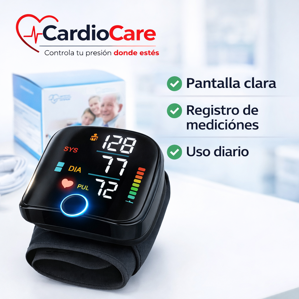 CardioCare - Controla tu presión donde estés