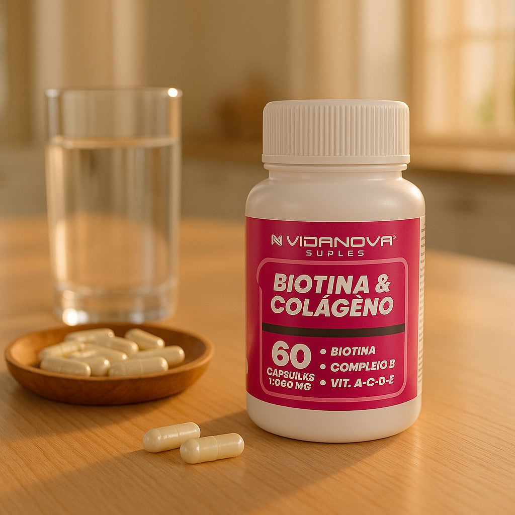 Biotina + Colágeno: Belleza Visible Desde Adentro 💖