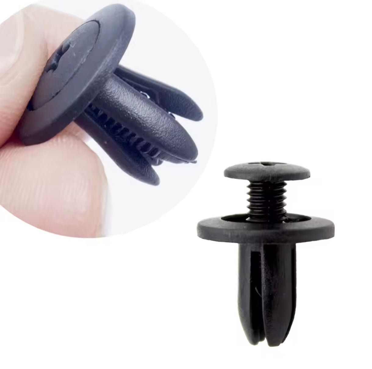 Kit 100 pcs Clips  Universales para molduras